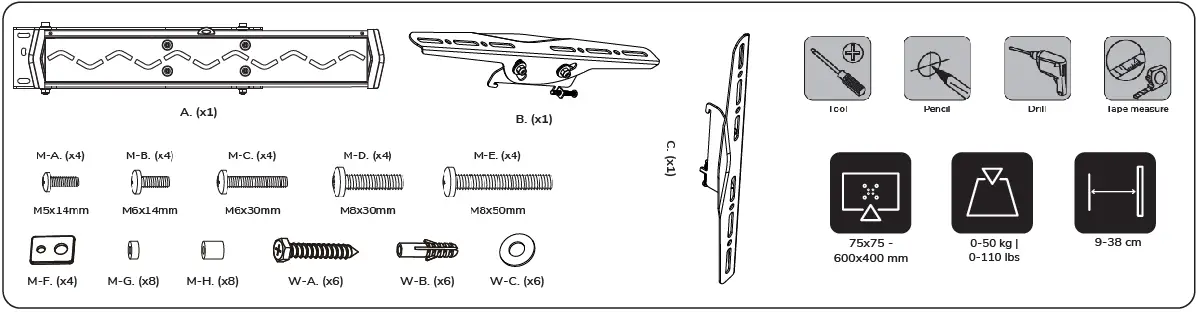 Neomounts-LED-W560-TV-Mount-fig-2