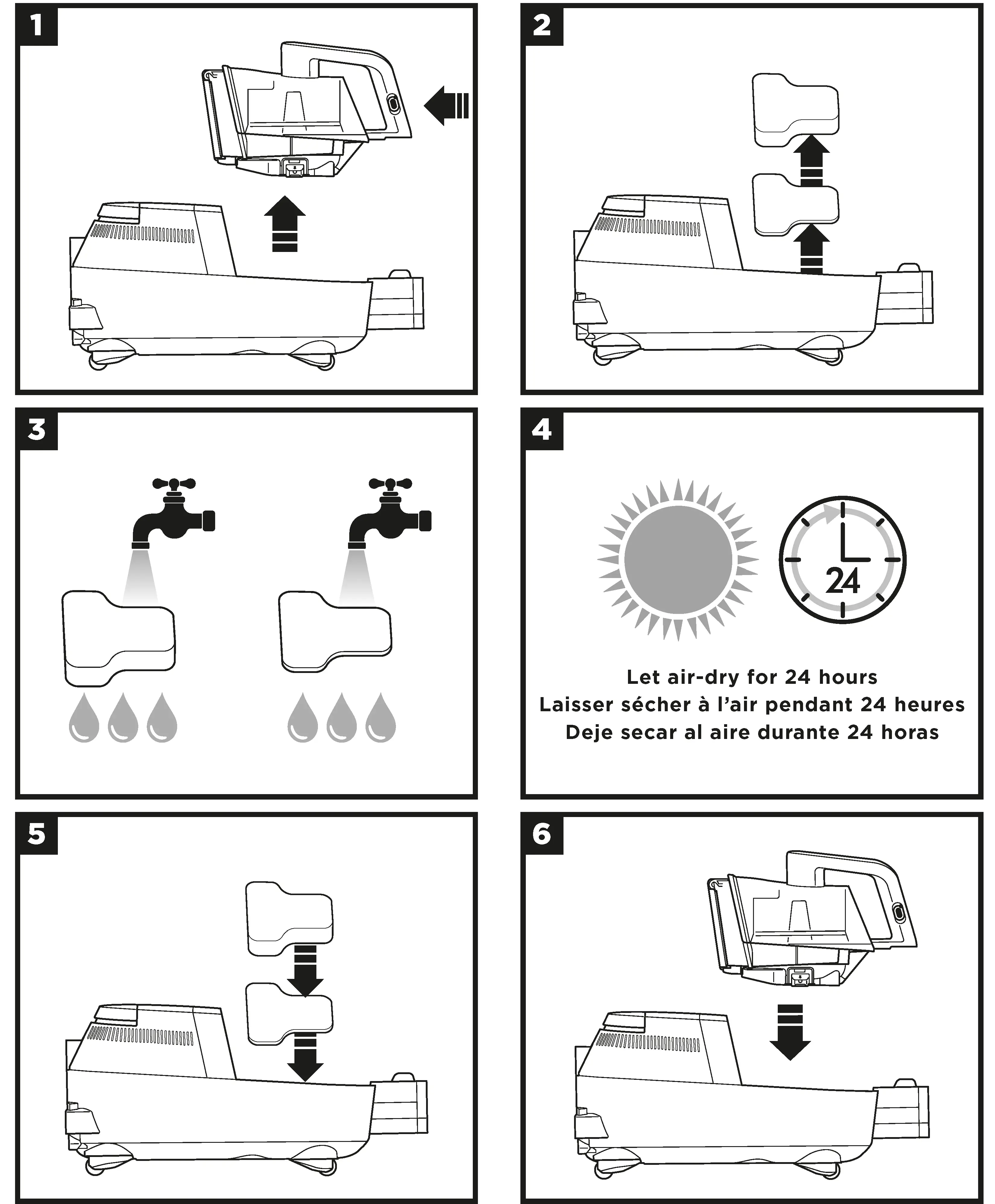 FOAM AND FELT FILTER MAINTENANCE