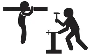 JAXSUNNY HGP0070 Contemporary Open Shelf Nightstand Set of 2 - fig1