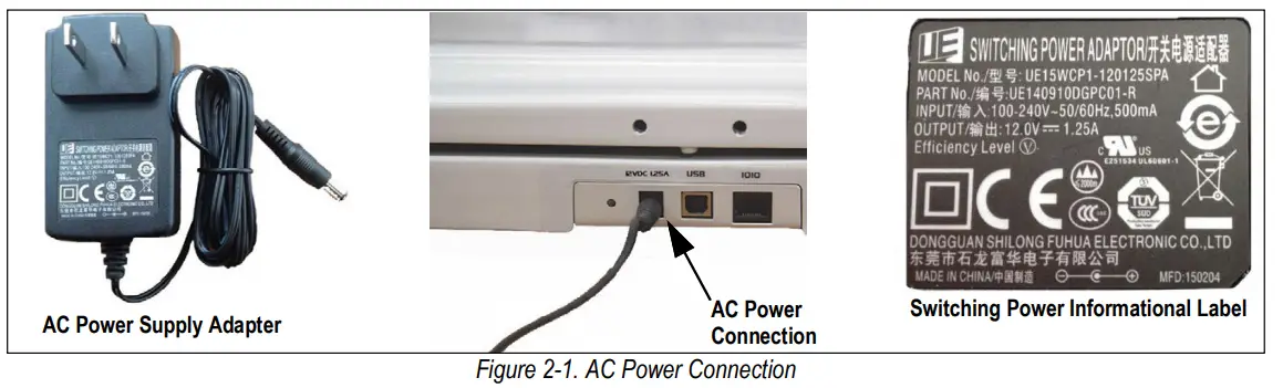AC Power Supply – Optional
