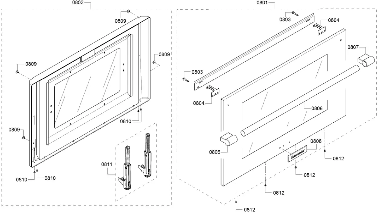 Thermador PRD366WHU-2 Dual Fuel Professional Range 8