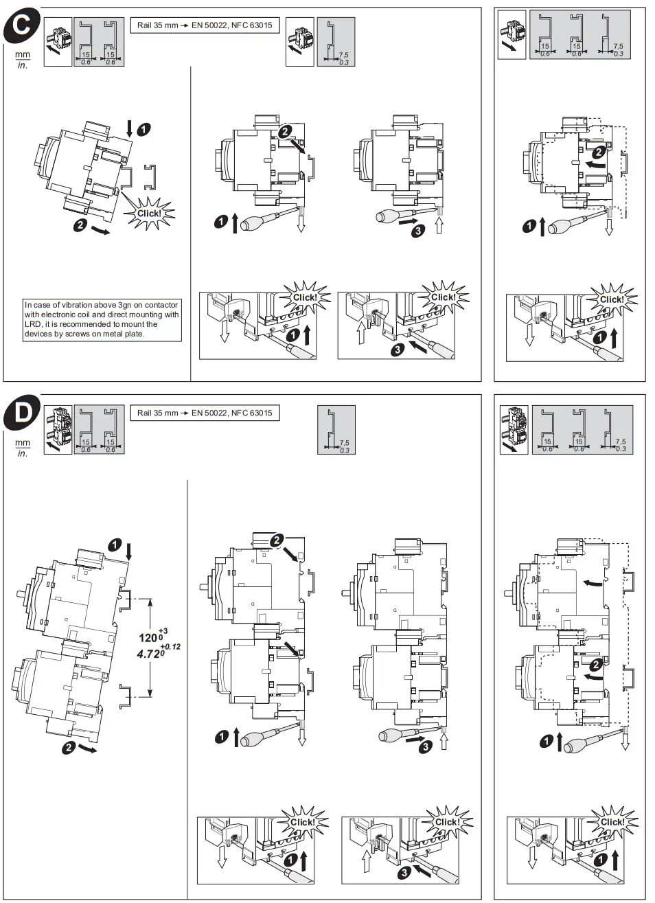 Schneider Electric LC2D A Series TeSys Deca Reversing Contactor - assembly 10