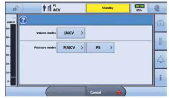 ResMed Astral Series Invasive and Non Invasive Ventilators - Choose your ventilation mode