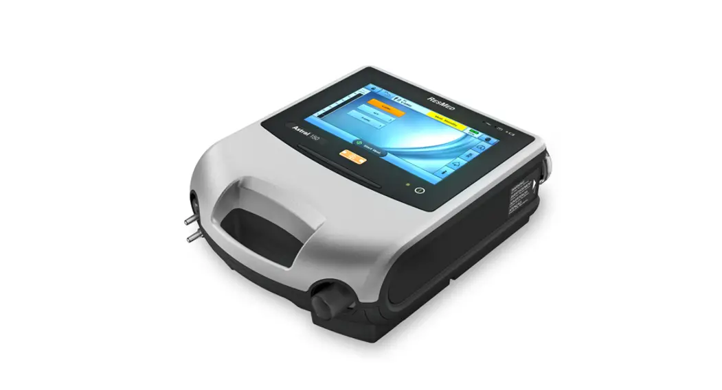 Resmed Astral Series Invasive And Non Invasive Ventilators Installation Guide