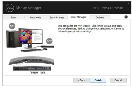 DELL C2722DE 27 inch IPS Video Conferencing Monitor - complete your options