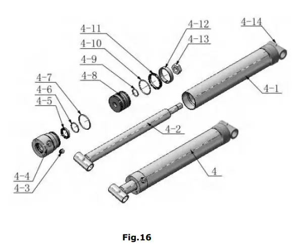 AMGO EM06 6000 lbs Portable Mid-Rise Scissor Lift User Manual - Figure - 16