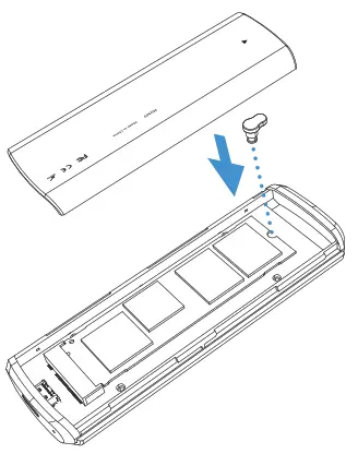 XCELLON USB 3.2 M.2 SSD Enclosure USB Type-C M2NV - SSD CARD 2