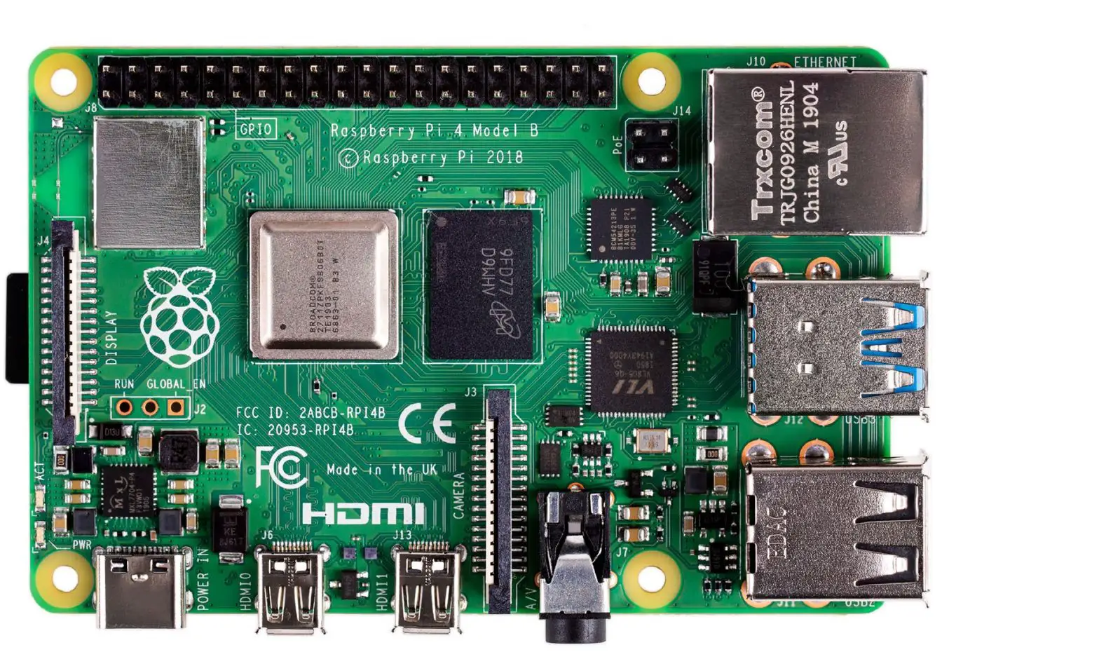 Raspberry Pi 4 Computer - Model B
