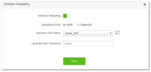Upstream WiFi Password
