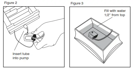 Homedics WFL-GLS EnviraScape Glistening Steps Illuminated Tabletop Relaxation - Assembly and Instructions for Use2