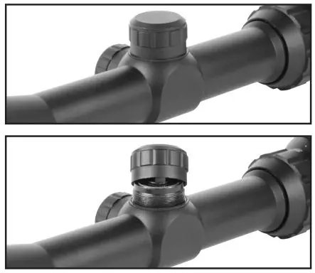 AIM Sports Scope - ADJUSTING WINDAGE AND ELEVATION