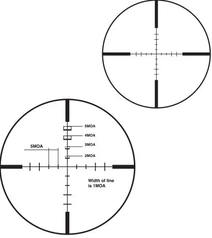 AIM Sports Scope - P4 Sniper Reticle