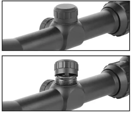 AIM Sports Scope - To reposition the dials on scopes