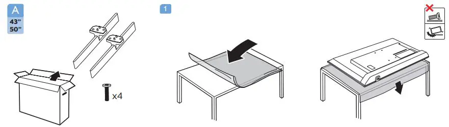 PHILIPS 7506 Series Television step 1