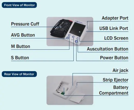 FORA D40 Blood Pressure Moniroring System fig1