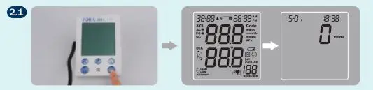FORA D40 Blood Pressure Moniroring System fig3