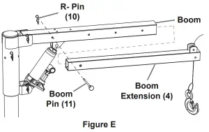 HauliMaster 1 2 Ton Capacity Crane with Cable Winch - figure 5