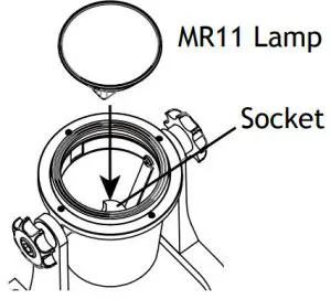 AMP Lighting AUL 8002 B BZ Low Voltage Landscape Lighting - Lamp