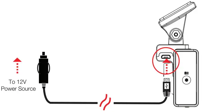 Cobra SC400D Smart Dash Cam - PRESS AND HOLD