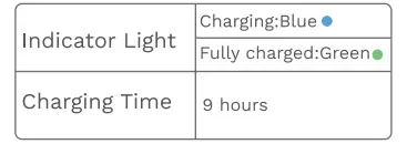 Chargong Indicator Light