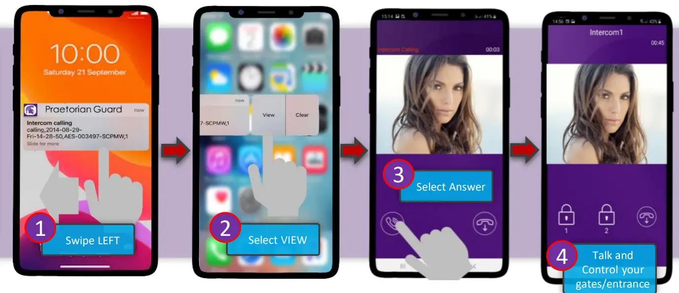 Praetorian Guard WIFIIBK Wi fi Doorbell with Keypad - fig 14