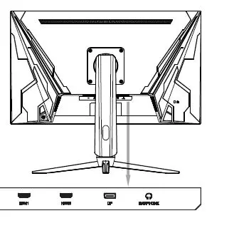 TESLA GM610BF Vision Gaming Monitor fig 2