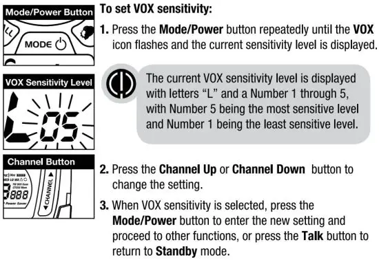 FIG 11 Voice Activated Transmit (VOX)