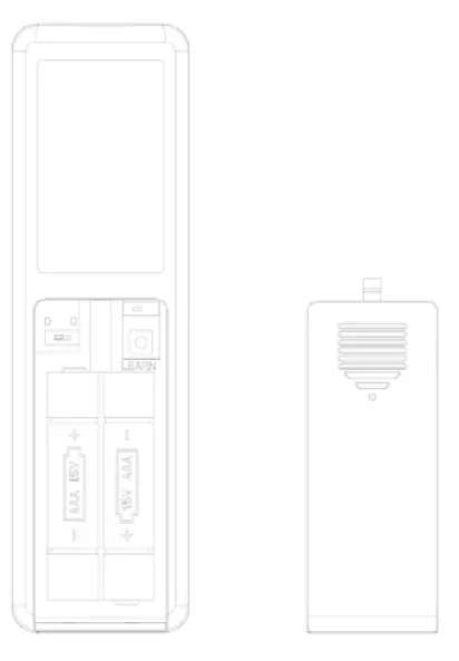 Satellite Electronic 18028 DC Power Ceiling Fan Remote Control 2