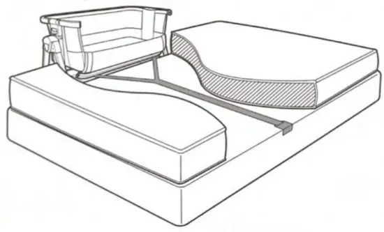 nested 4013279 Serenity Co Sleeper - Co-Sleeper 4
