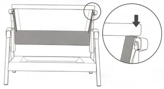nested 4013279 Serenity Co Sleeper - Detaching Crib from Adult Bed 1