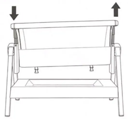 nested 4013279 Serenity Co Sleeper - Height Adjustment 2