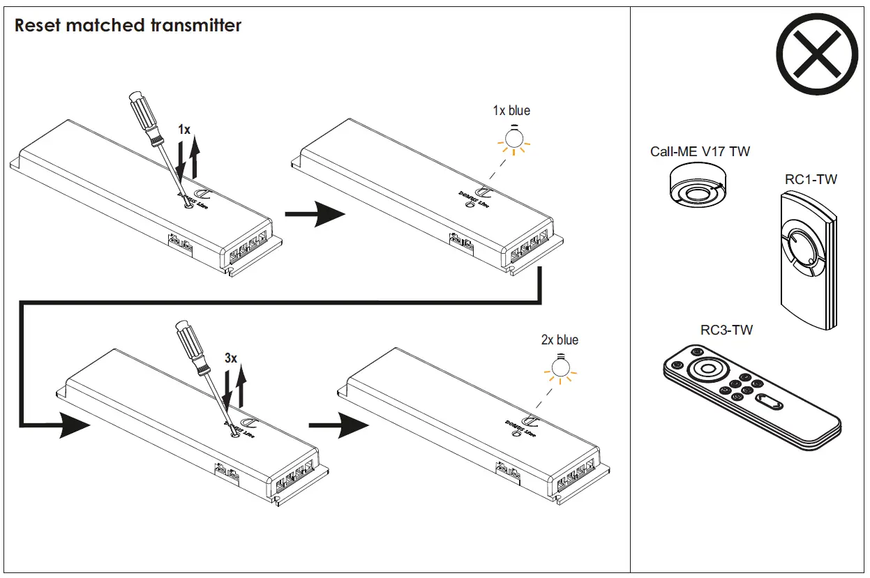 DOMUS LINE LED Power X-Driver TW 5