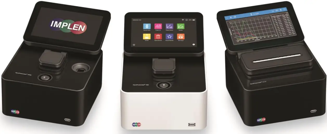 Implen Nanophotometer Cfr21 Software User Manual