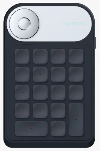 HUION KD100 Mini Keydial Shortcut Remote Controller figure 1