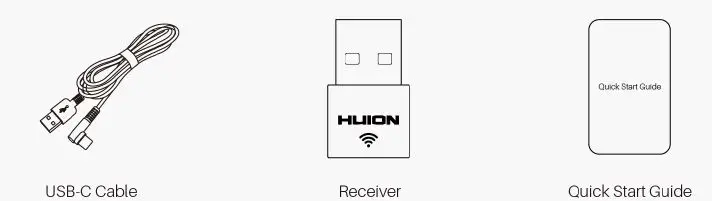 HUION KD100 Mini Keydial Shortcut Remote Controller figure 2