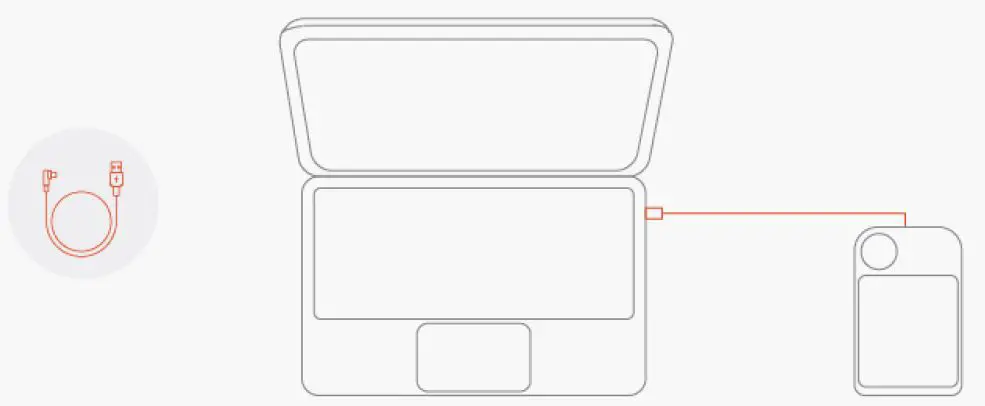 HUION KD100 Mini Keydial Shortcut Remote Controller figure 3
