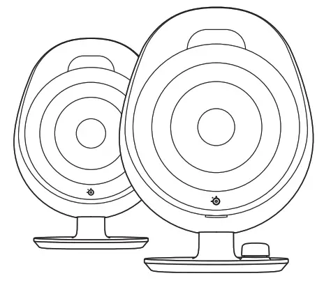 steelSeries ZHK SP00001 ARENA 3 Wireless Speaker System