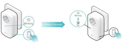 Tp-link AV1300 3-port Gigabit Passthrough Powerline Adapter - Add Another Powerline Adapter 2