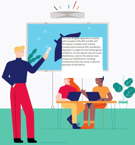 MERLYN MIND SCMAA1 SC Series Symphony Classroom AI Enabled Classroom Hub - overview 3