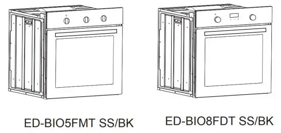 eurotech ED-BIO5FMT SS Multifunction Built In Oven