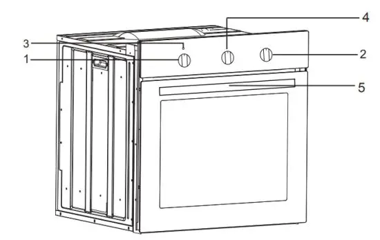 eurotech ED-BIO5FMT SS Multifunction Built In Oven - figure 1