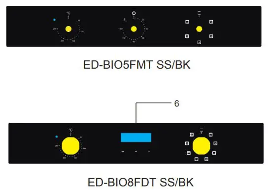 eurotech ED-BIO5FMT SS Multifunction Built In Oven - figure 2