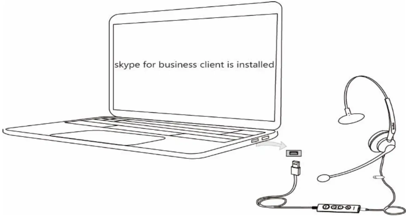 Yealink Wired USB Headset - 15