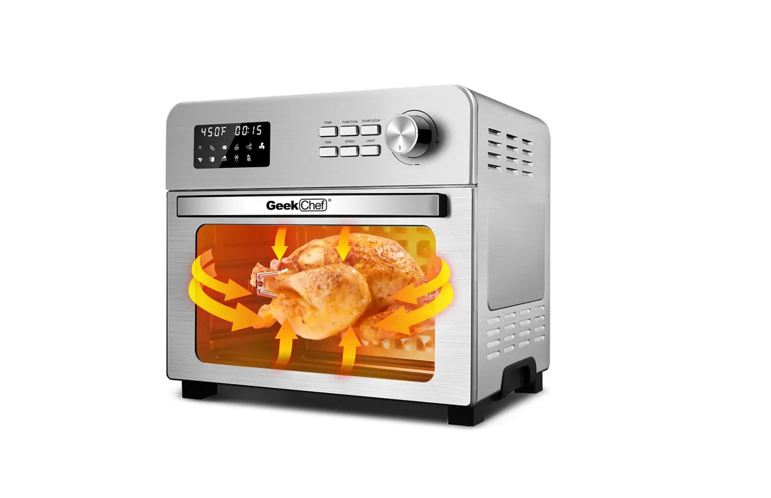Geekchef Gto30a Digital Air Fryer Oven Instruction Manual