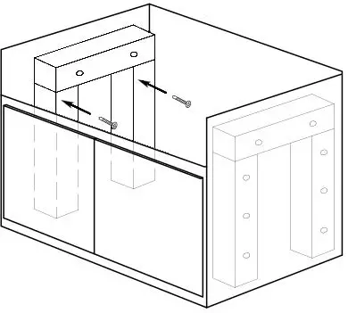 FIG 4 Position and fixing the supports with screws.jpg