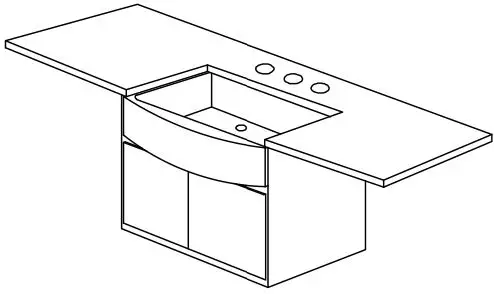 FIG 9 Cover the countertop on the sink.jpg