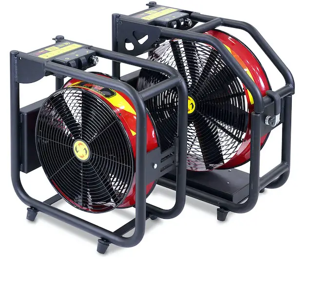SUPERVAC V20-BW Electric PPV Fans