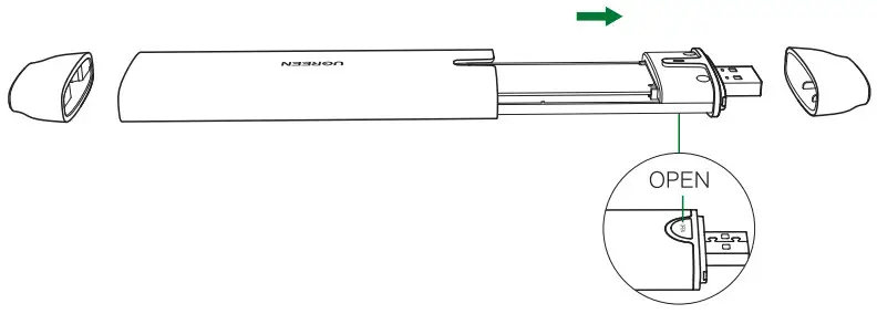 UGREEN CM298 USB Adaptor - Product details 1
