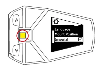 SETTING IMPERIAL UNITS FIGURE 4