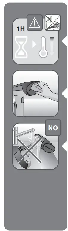 Tefal DT30XX Access Steam Packet - CLEANING